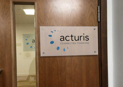 Acturis signage
