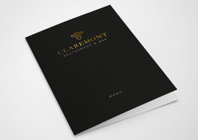 Claremont restaurant branding