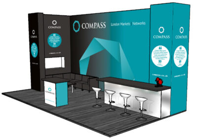 Compass event stand