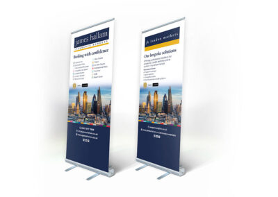 James Hallam banners