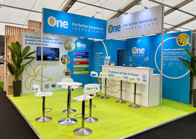 One Banana event stand